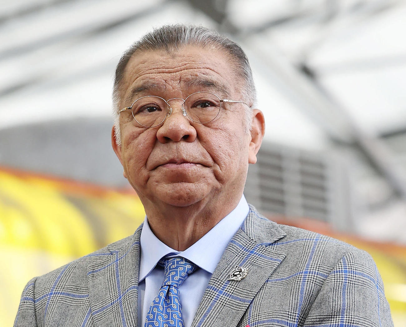 阪神掛布雅之OB会長（2025年3月5日撮影）