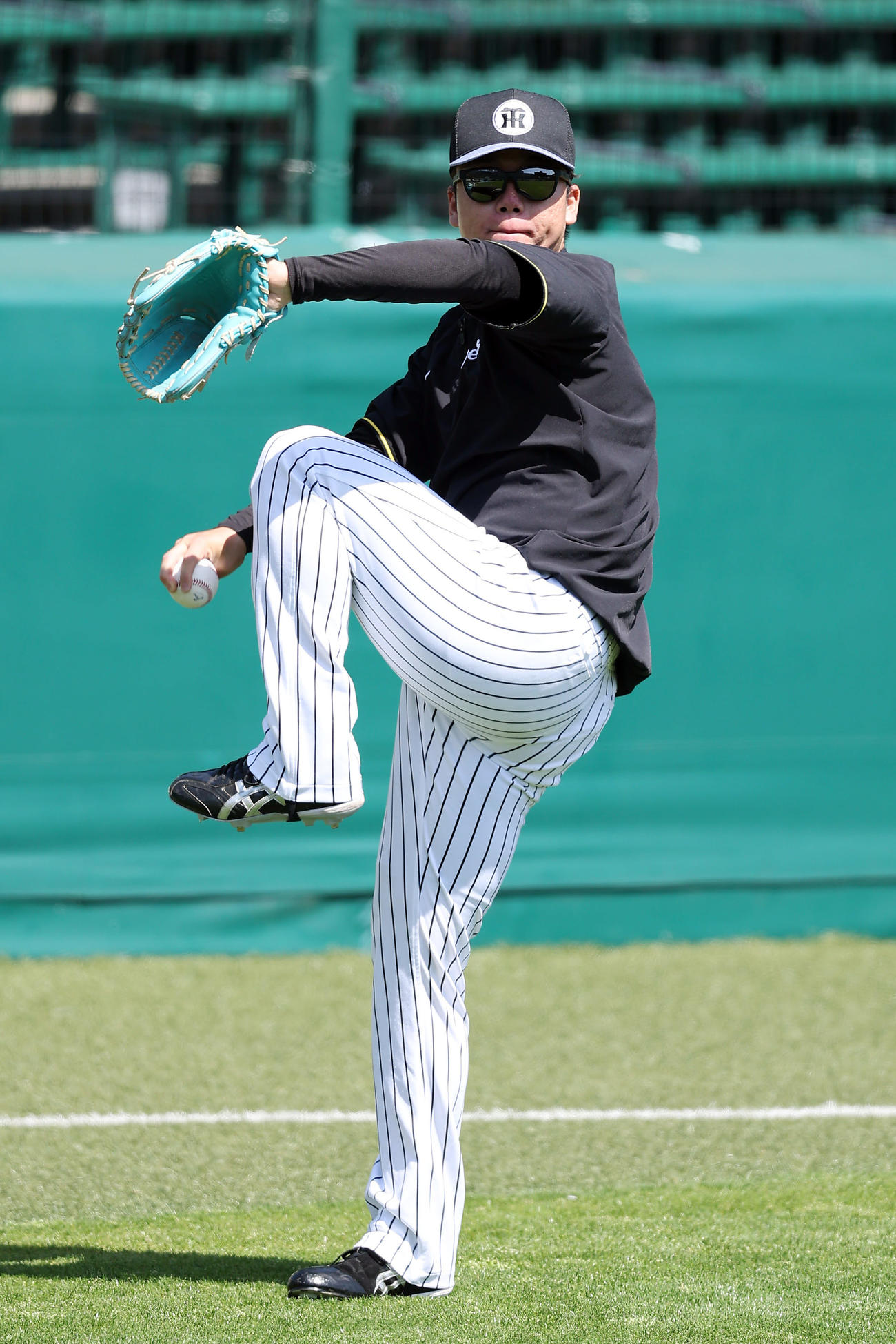 阪神村上頌樹（2025年4月21日撮影）