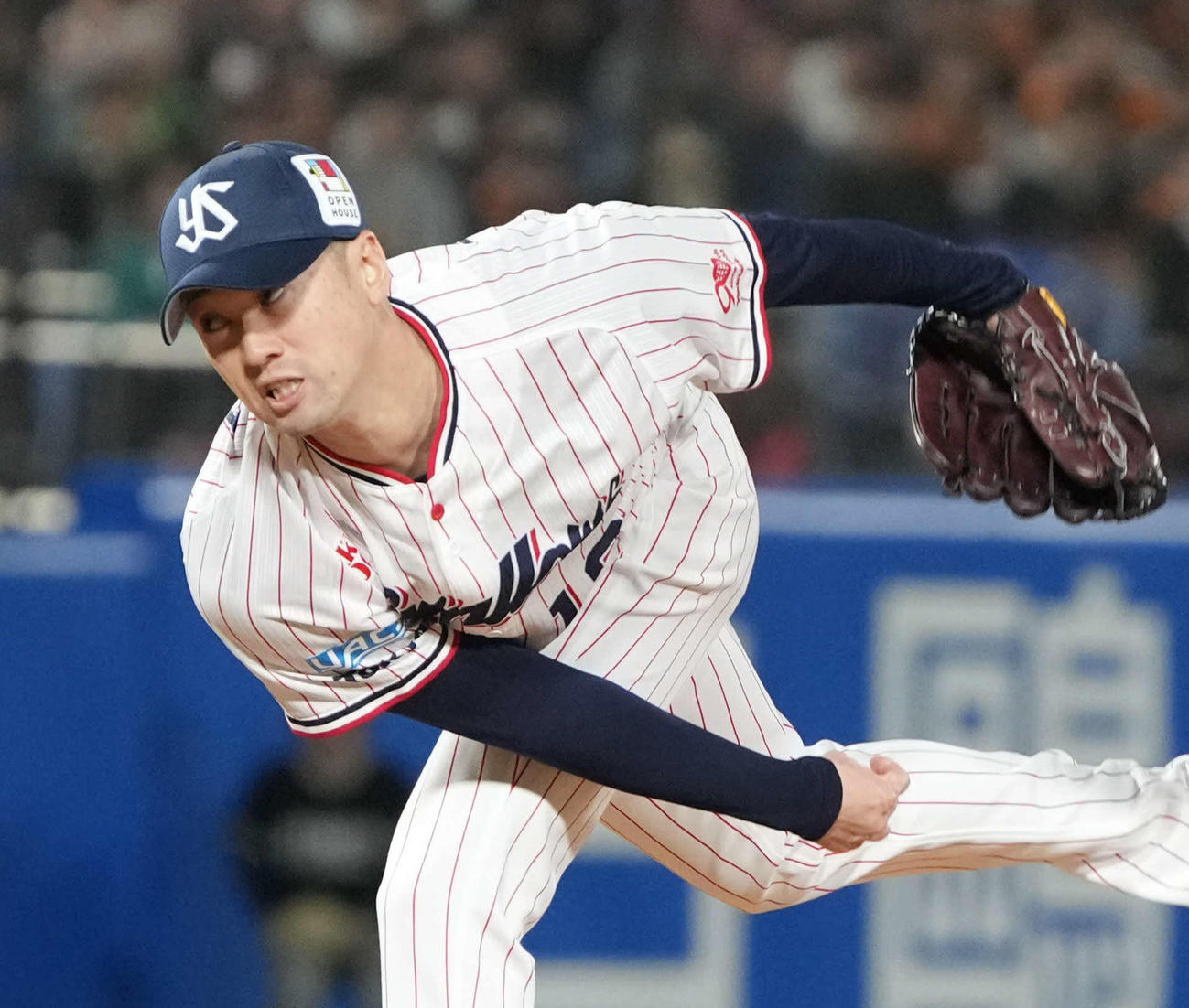 ヤクルト石山泰稚（2025年撮影）