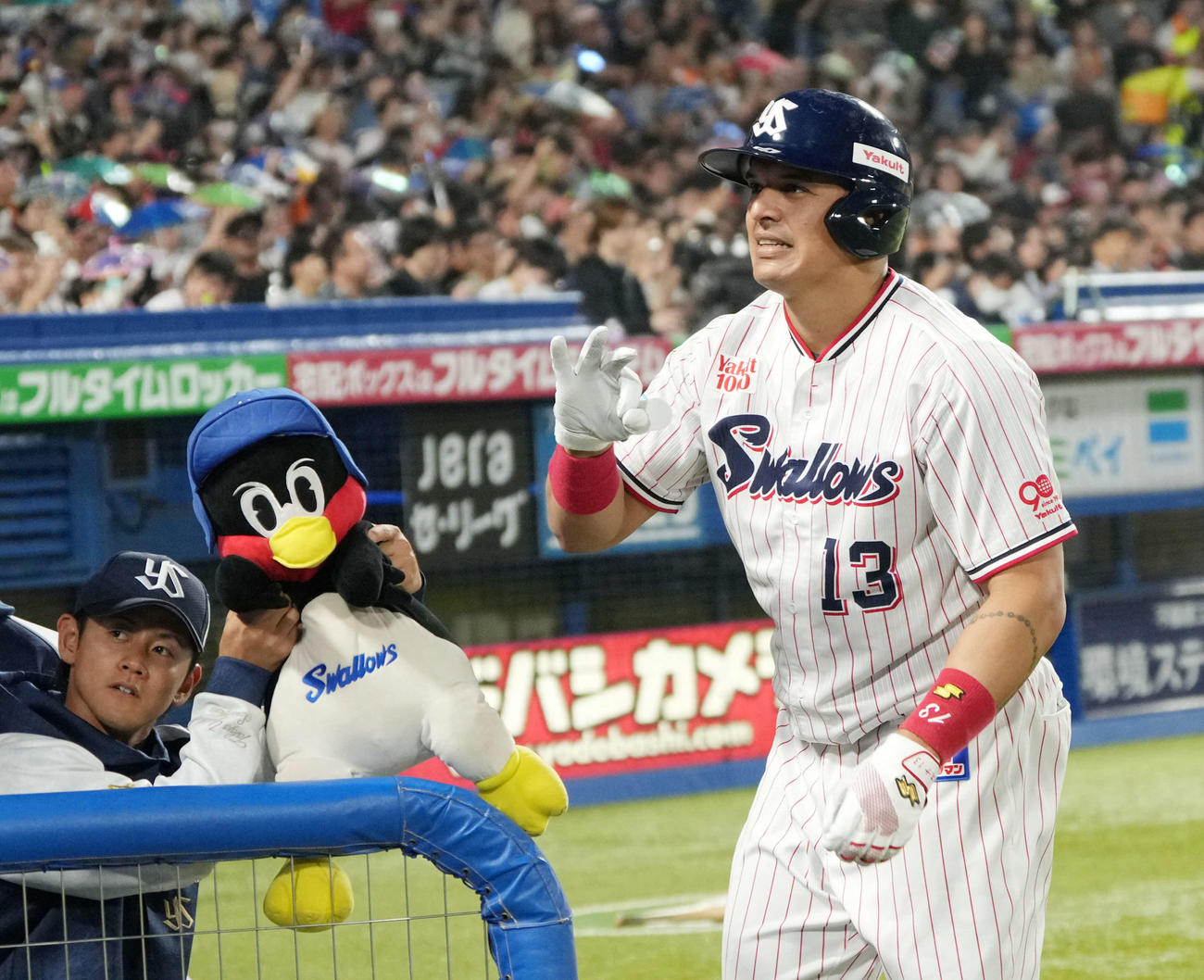 ヤクルト・オスナ（2025年4月19日撮影）