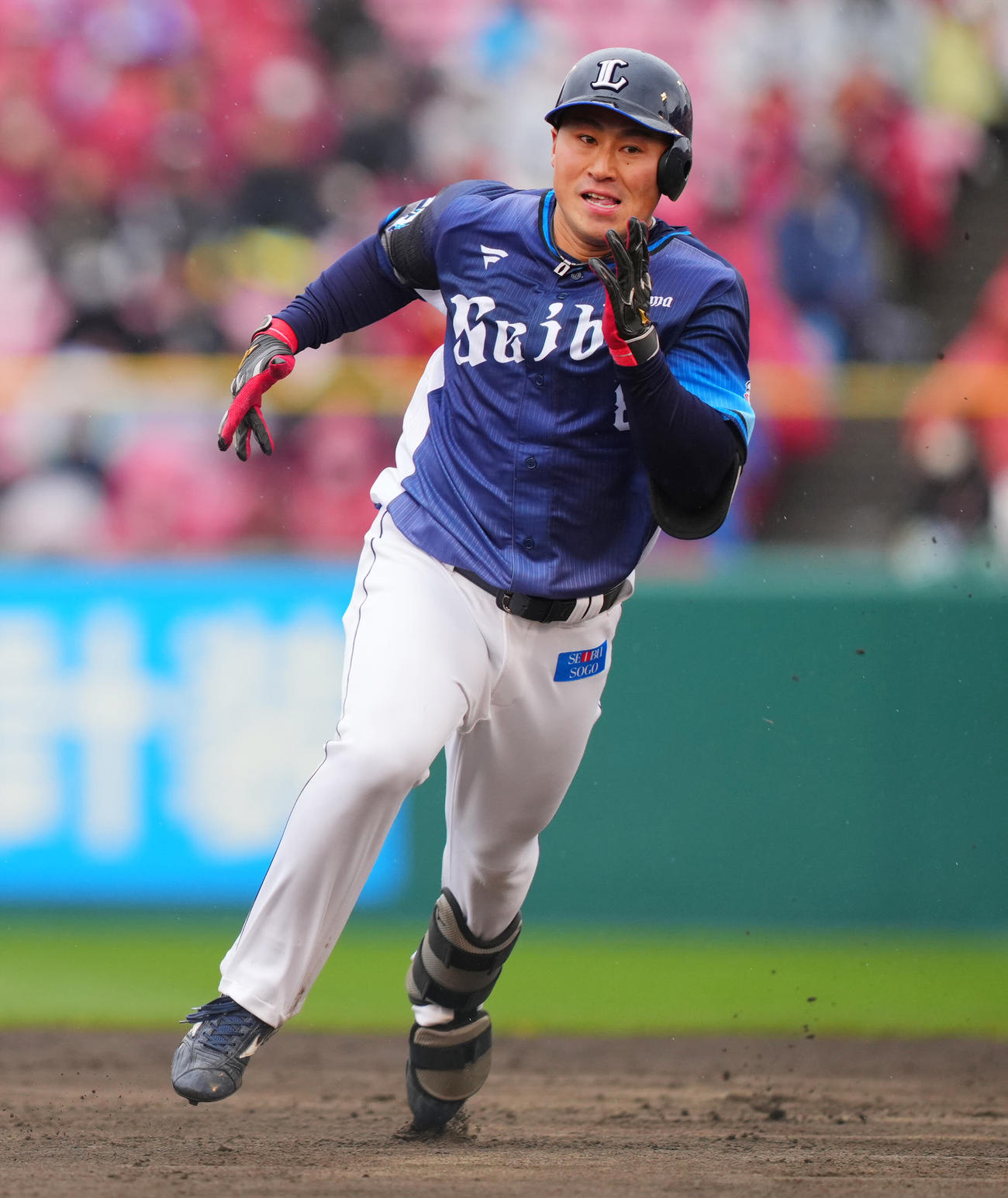 西武渡部聖弥（2025年4月3日撮影）