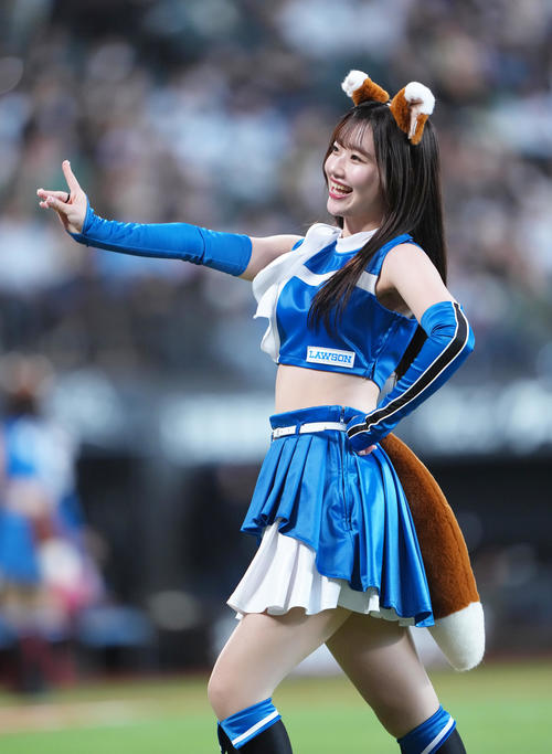 ファイターズガール新井田愛理（2025年4月撮影）