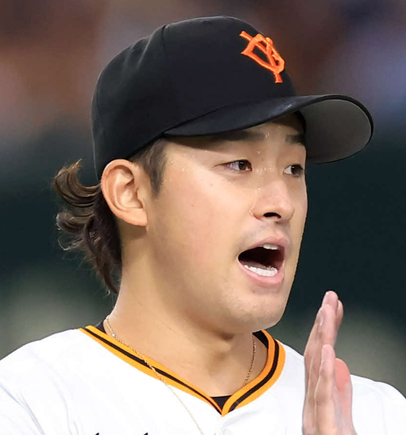 巨人・堀田賢慎（2024年5月29日撮影）
