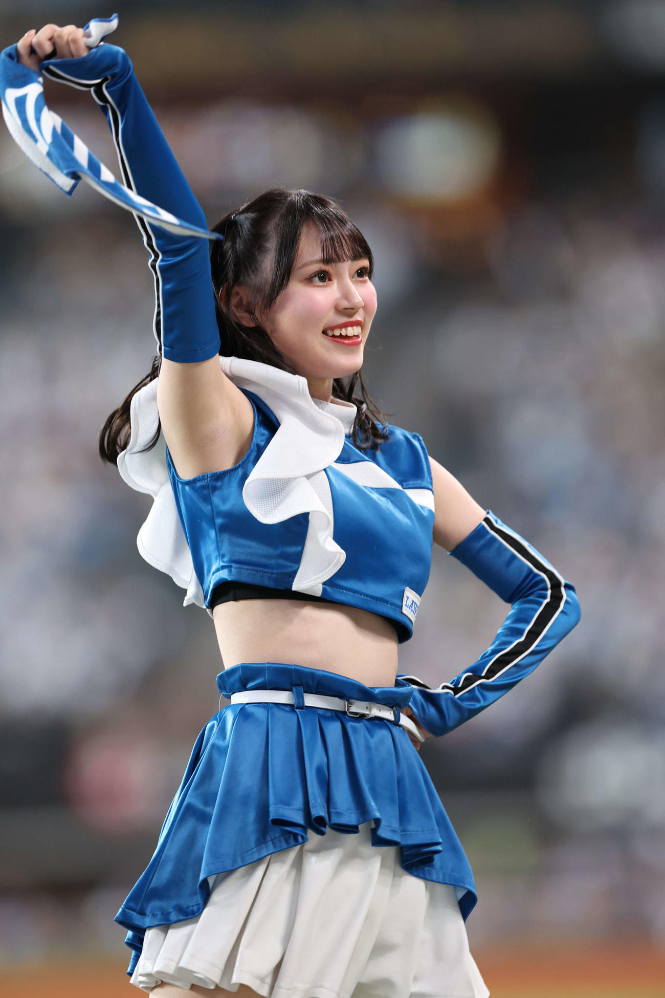 ファイターズガール橋本莉々花さん（撮影・黒川智章）