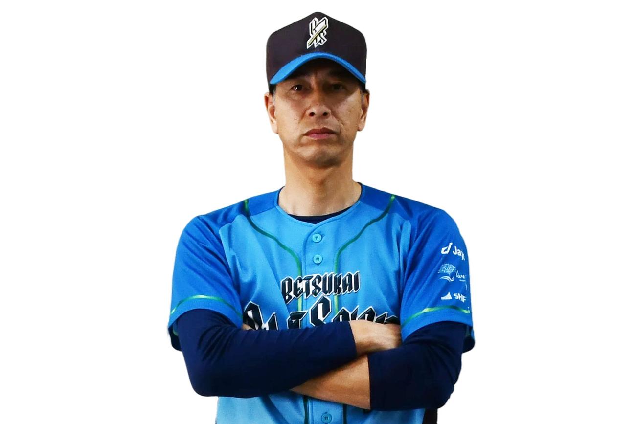 別海の本間監督（球団提供）
