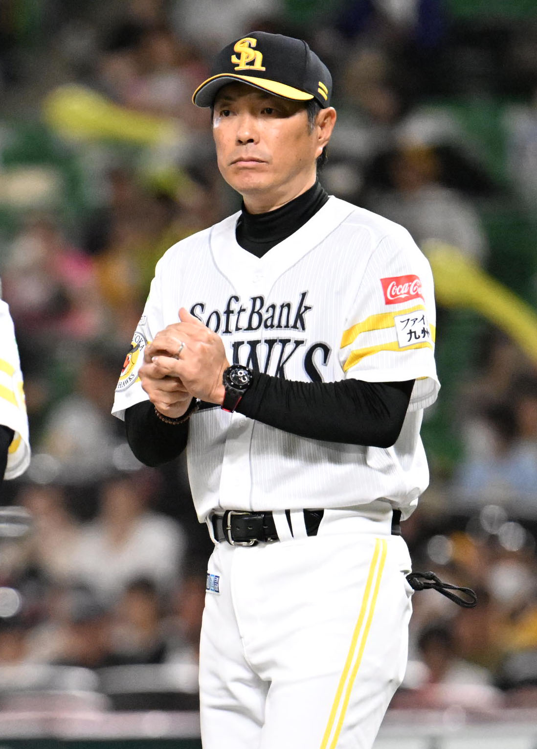 ソフトバンク小久保裕紀監督（2025年4月22日撮影）