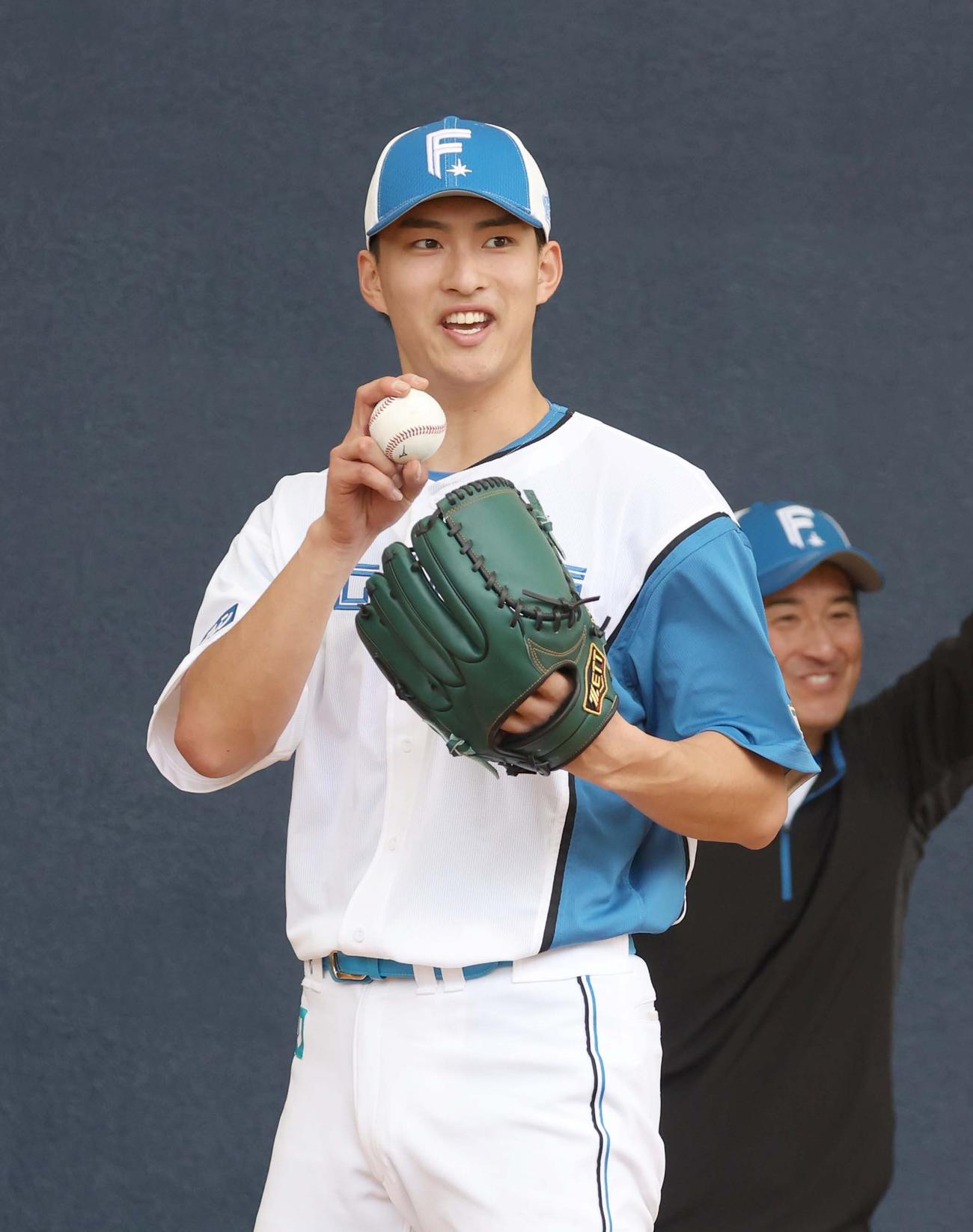 日本ハム達孝太（2025年2月1日）