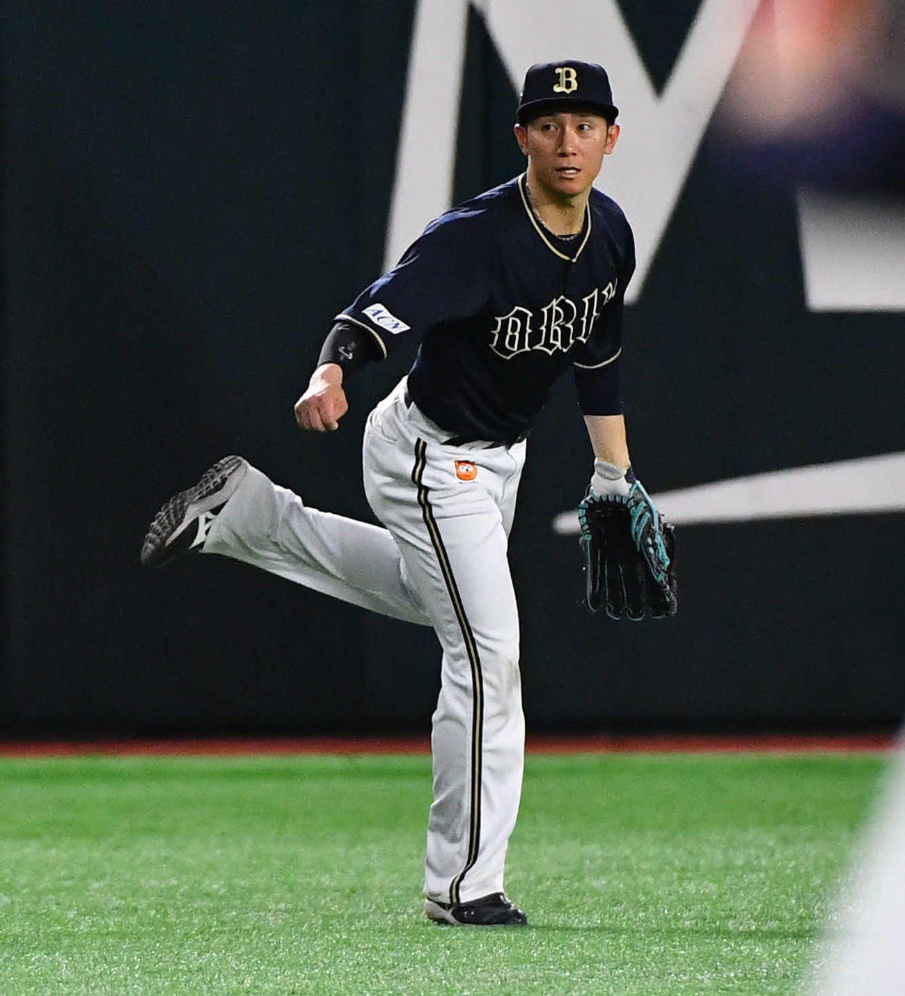 オリックス西川龍馬（2025年4月撮影）