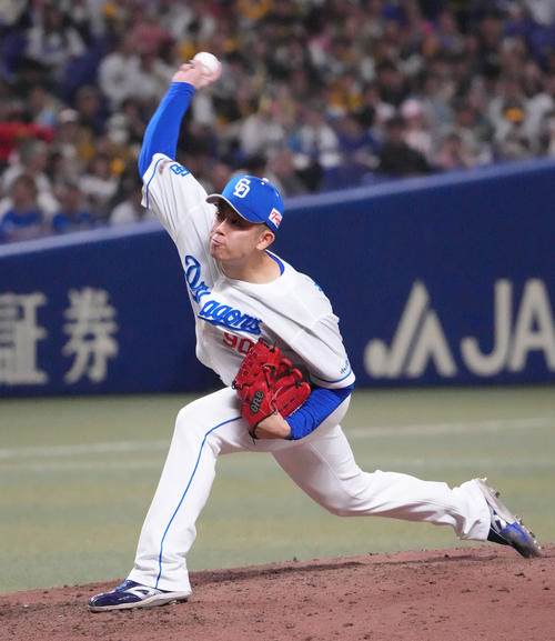 中日】守護神松山晋也、3者連続Kで両リーグ10セーブ一番乗り