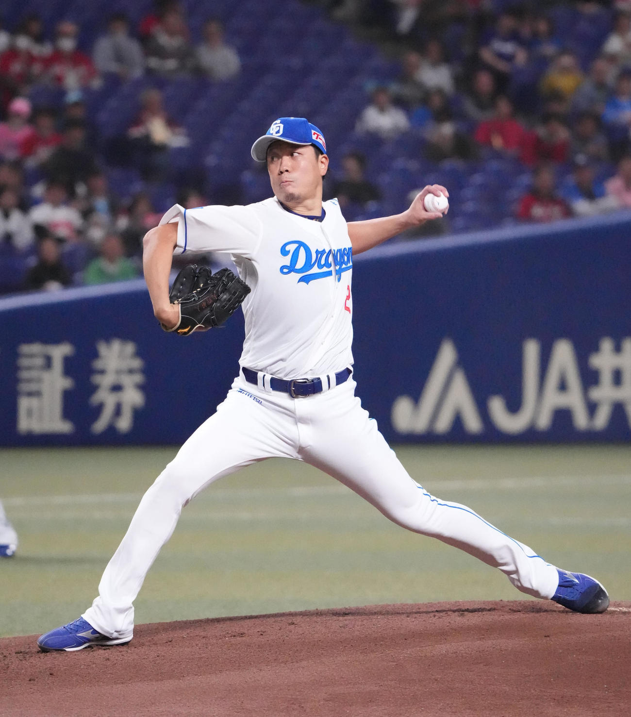 中日大野雄大（2025年4月撮影）