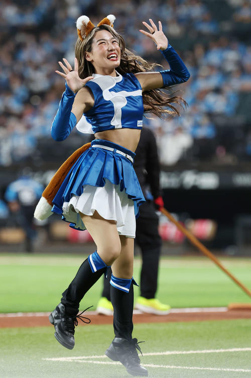 ファイターズガール水落桃子（2025年4月撮影）