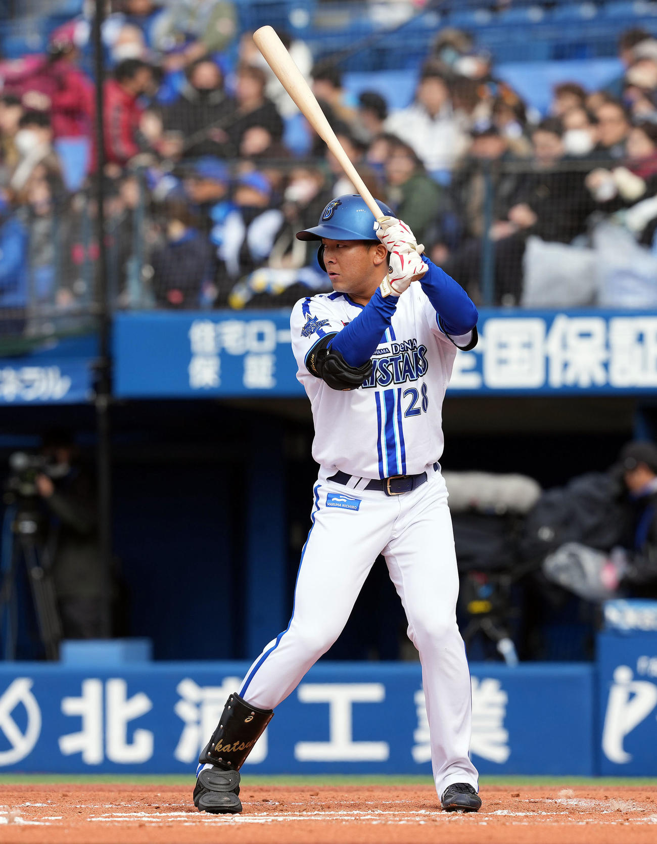 DeNA勝又温史（2024年3月撮影）
