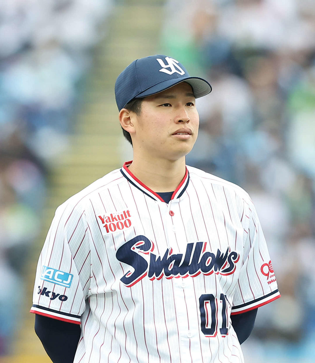 ヤクルト下川隼佑（25年3月撮影）