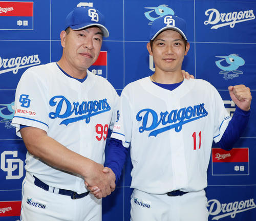 中日】岡田俊哉が支配下復帰、背番号11 大けが乗り越えスタッフらに