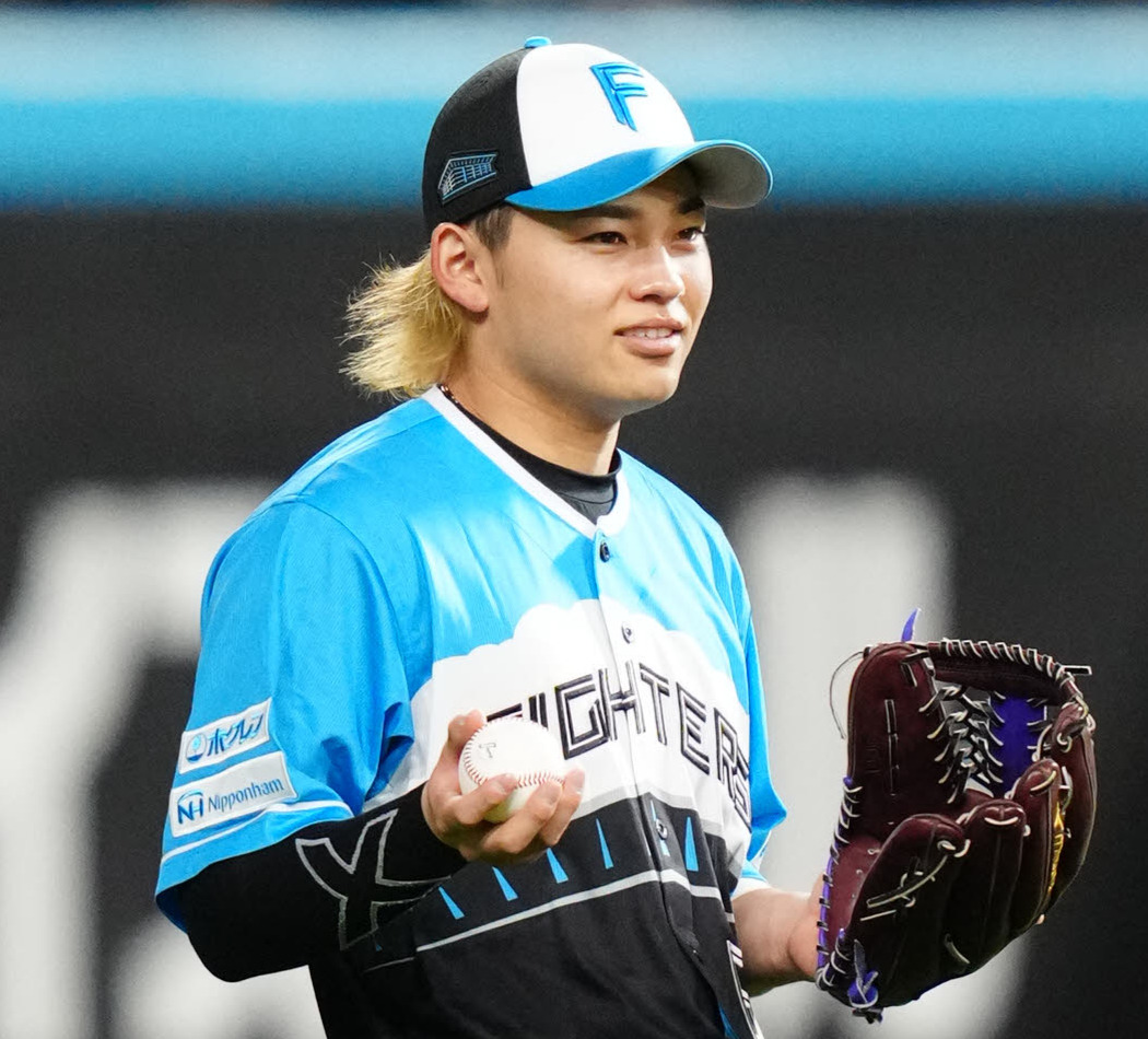 日本ハム田宮裕涼（2025年4月撮影）