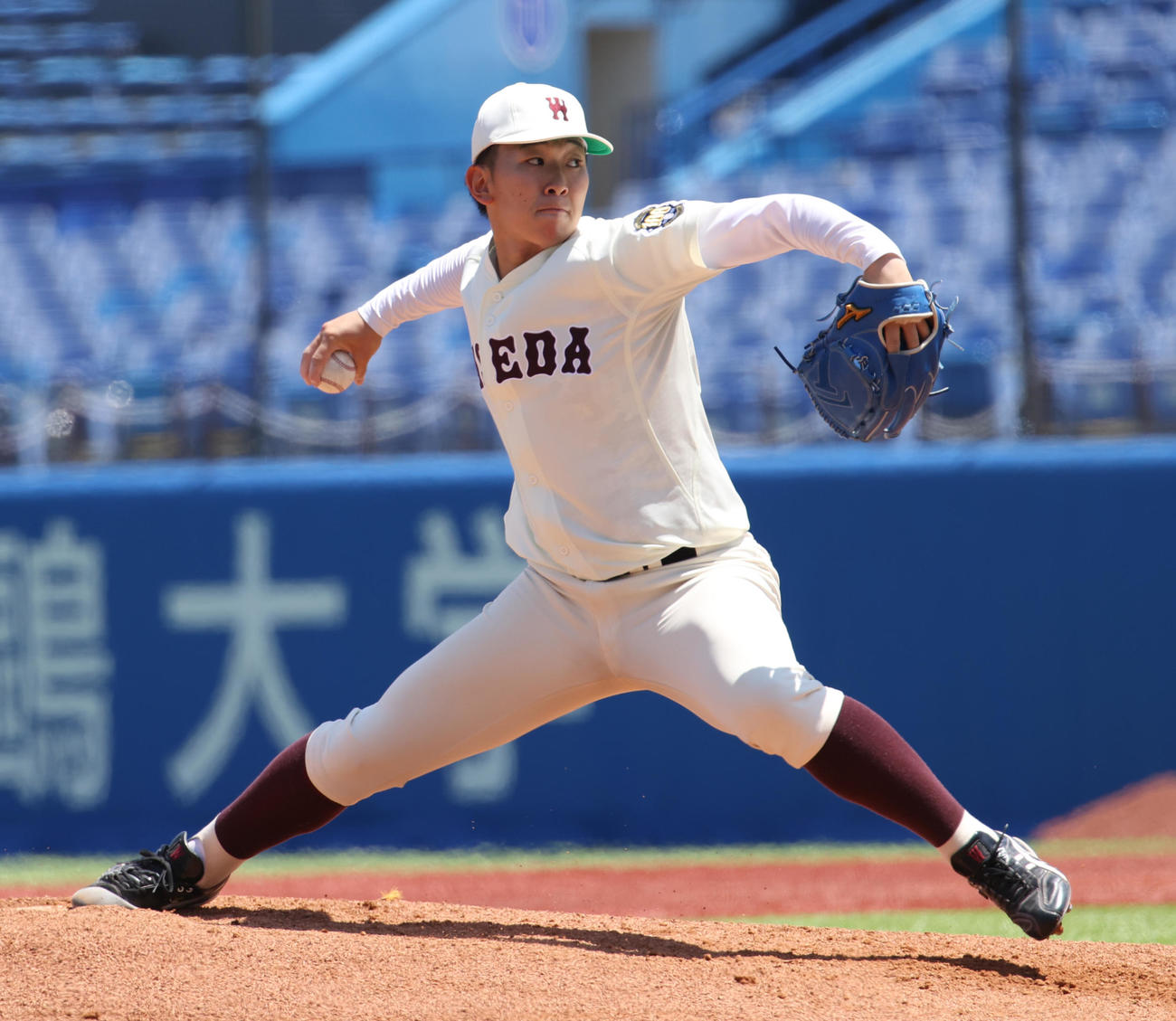 早大対立大　　先発した早大・伊藤樹（撮影・柴田隆二）