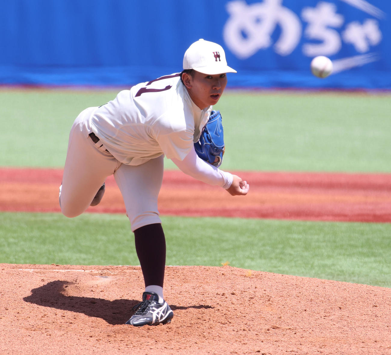 早大対立大　　先発した早大・伊藤樹（撮影・柴田隆二）