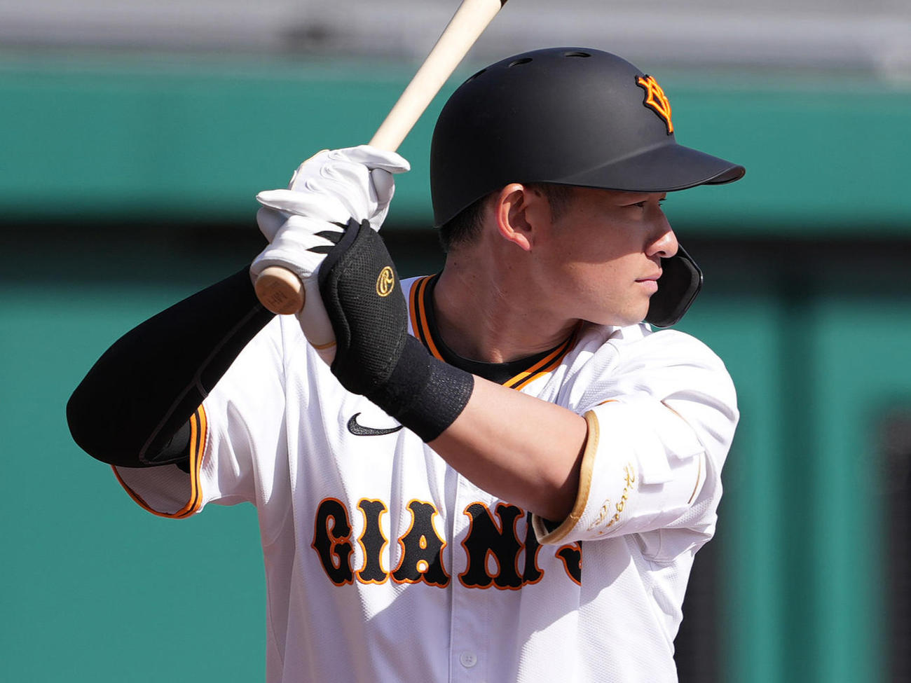 巨人萩尾匡也（2025年3月1日撮影）