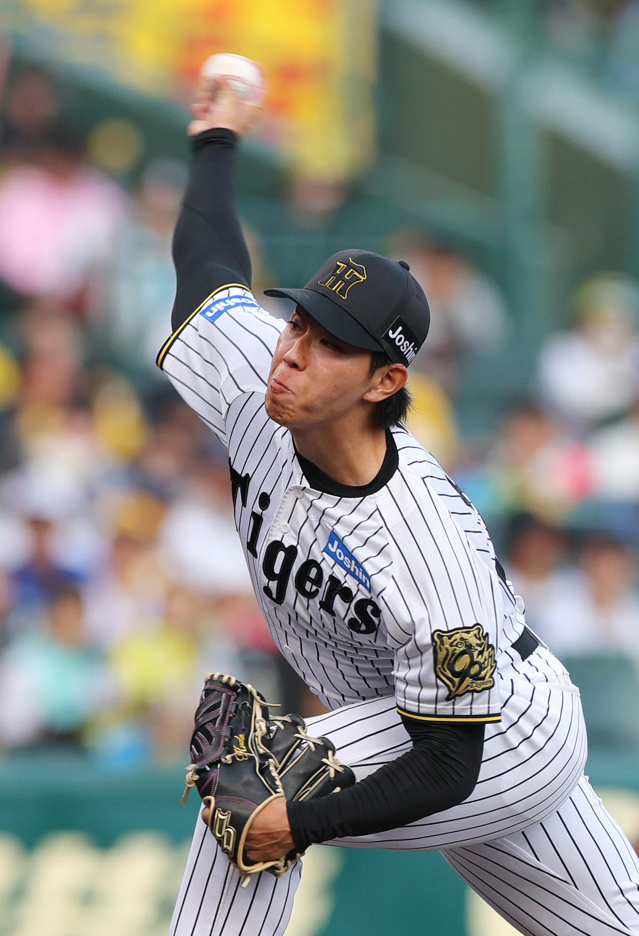阪神対ヤクルト　9回表に登板する阪神工藤（撮影・上山淳一）