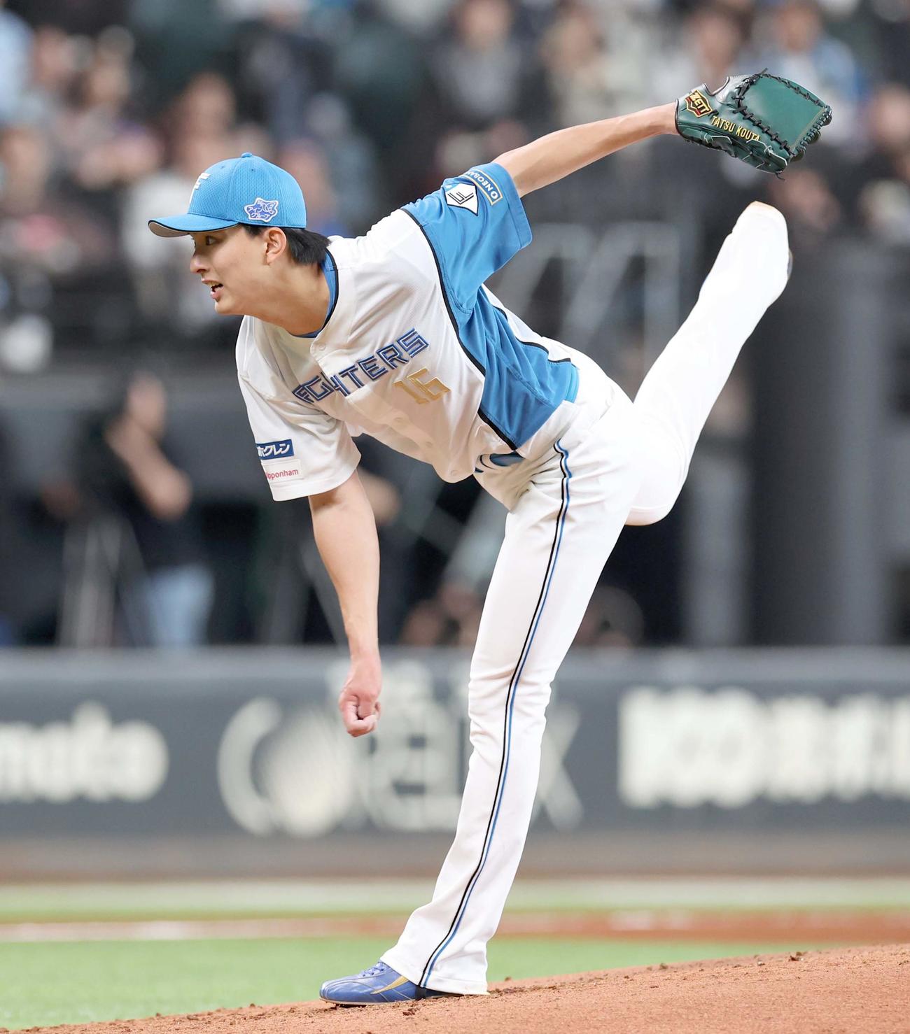 日本ハム対西武　6回を投げ1失点と好投した達（撮影・黒川智章）