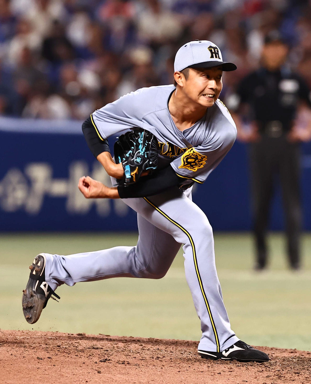 阪神島本浩也（2025年4月30日撮影）