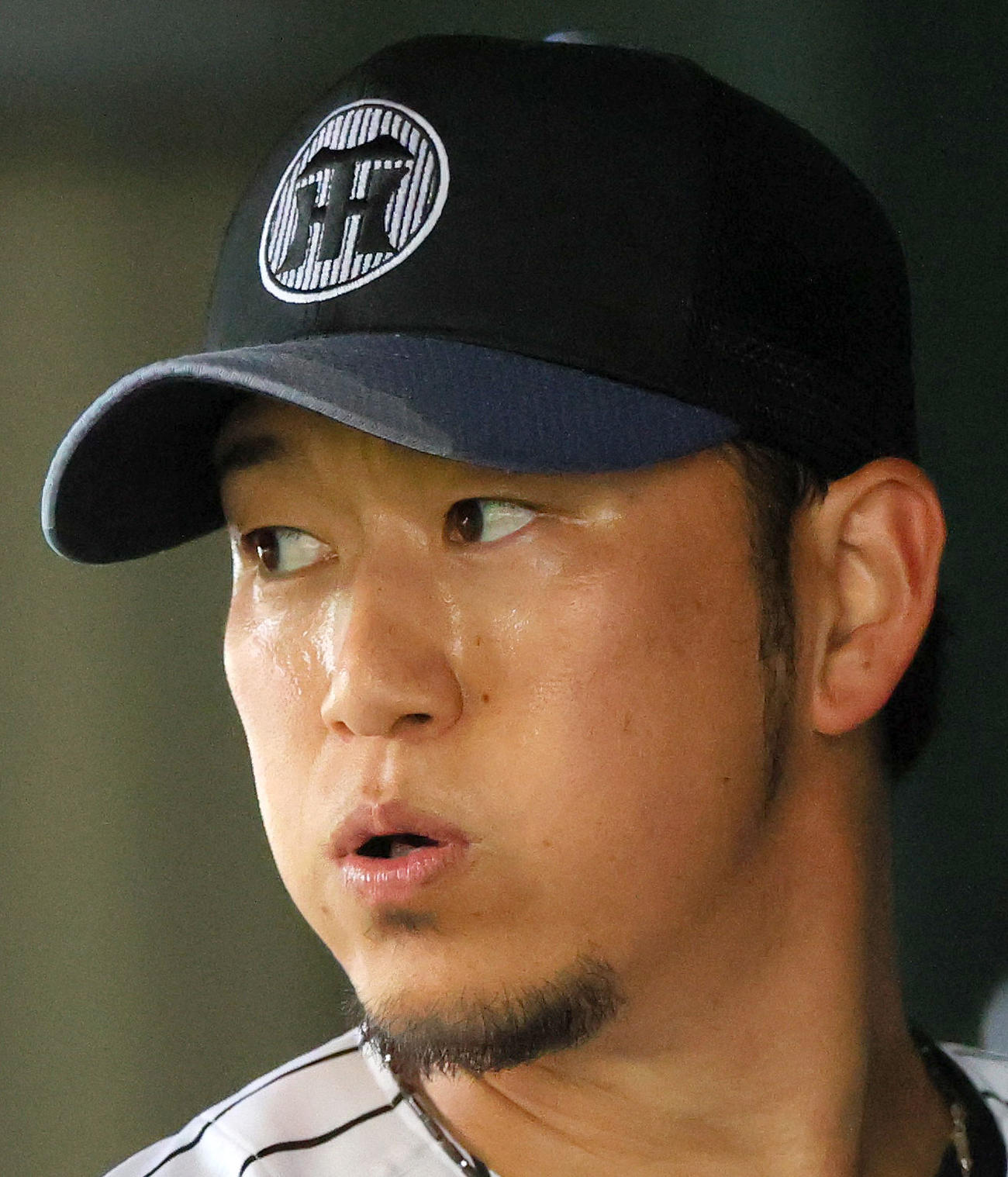 阪神岩貞祐太（2025年2月撮影）