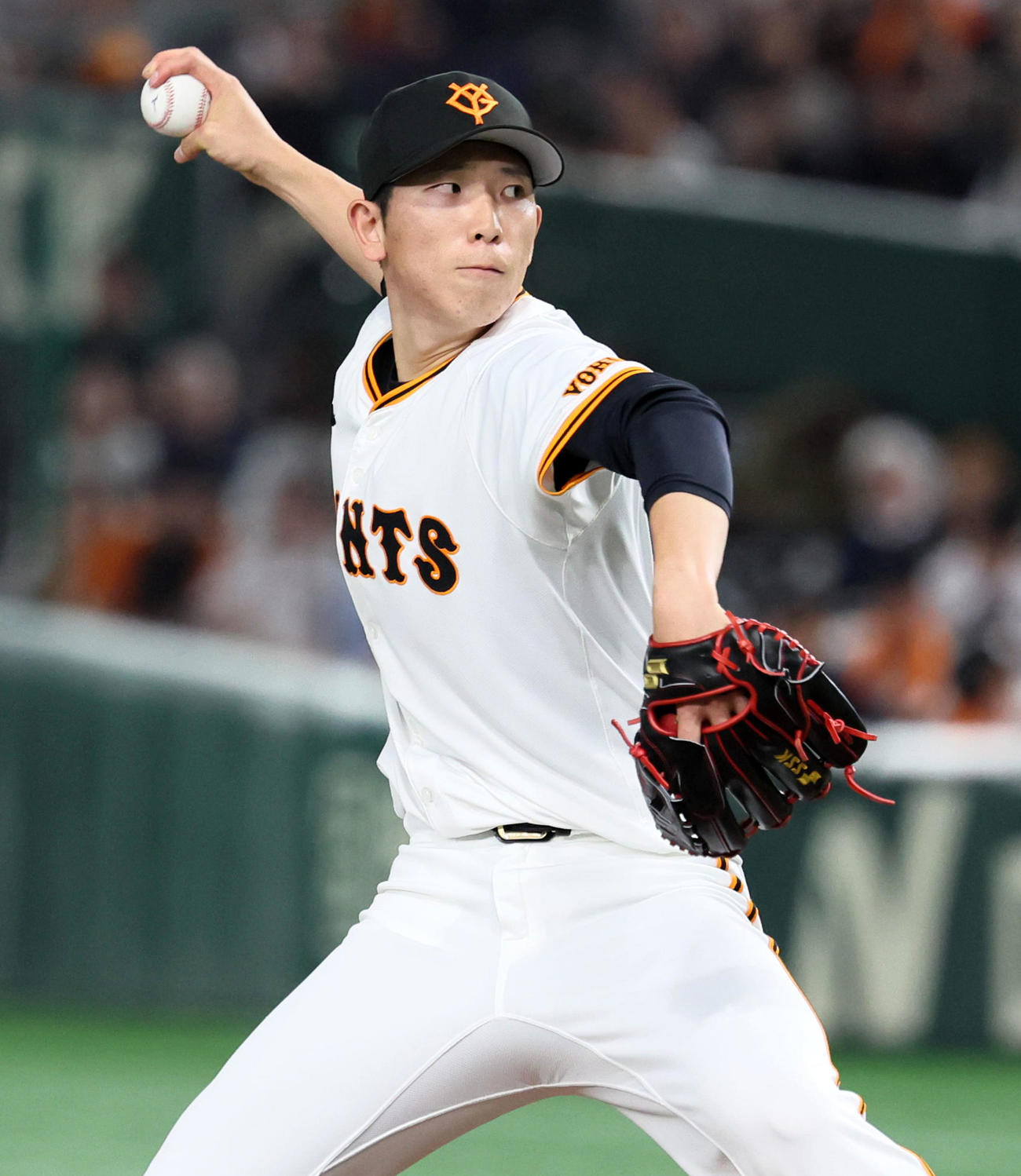 巨人対阪神　阪神戦に先発する戸郷（撮影・加藤哉）