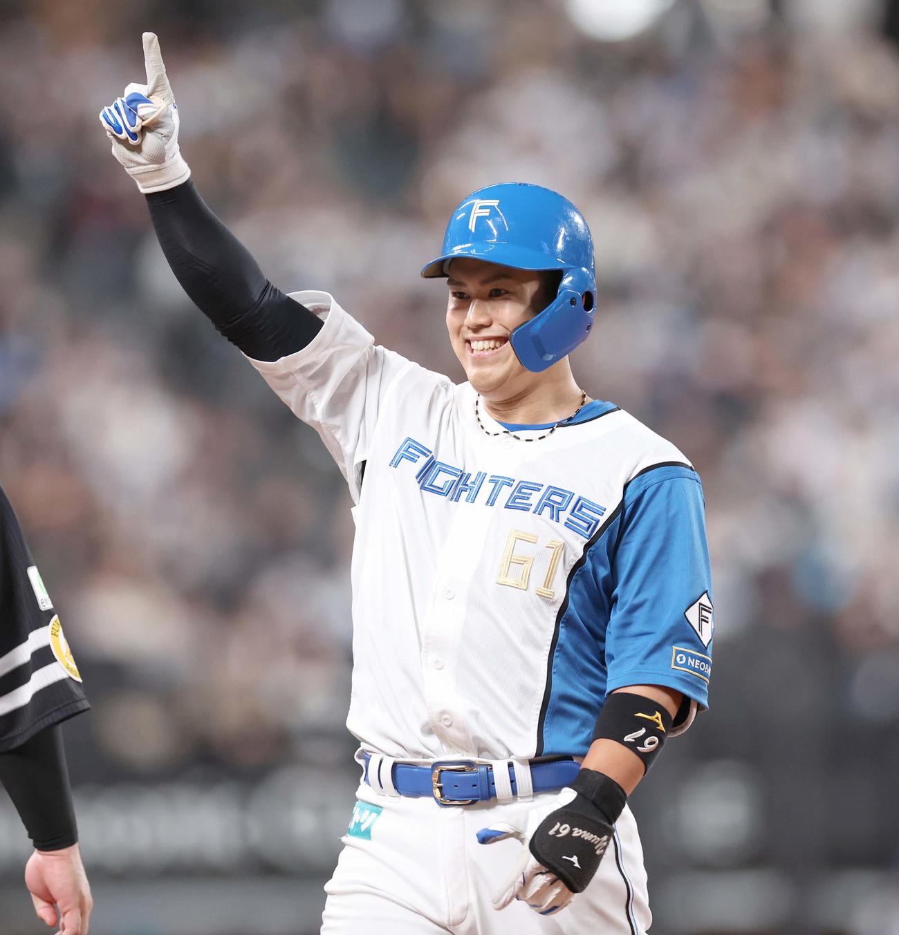 日本ハム今川優馬（2025年4月2日撮影）