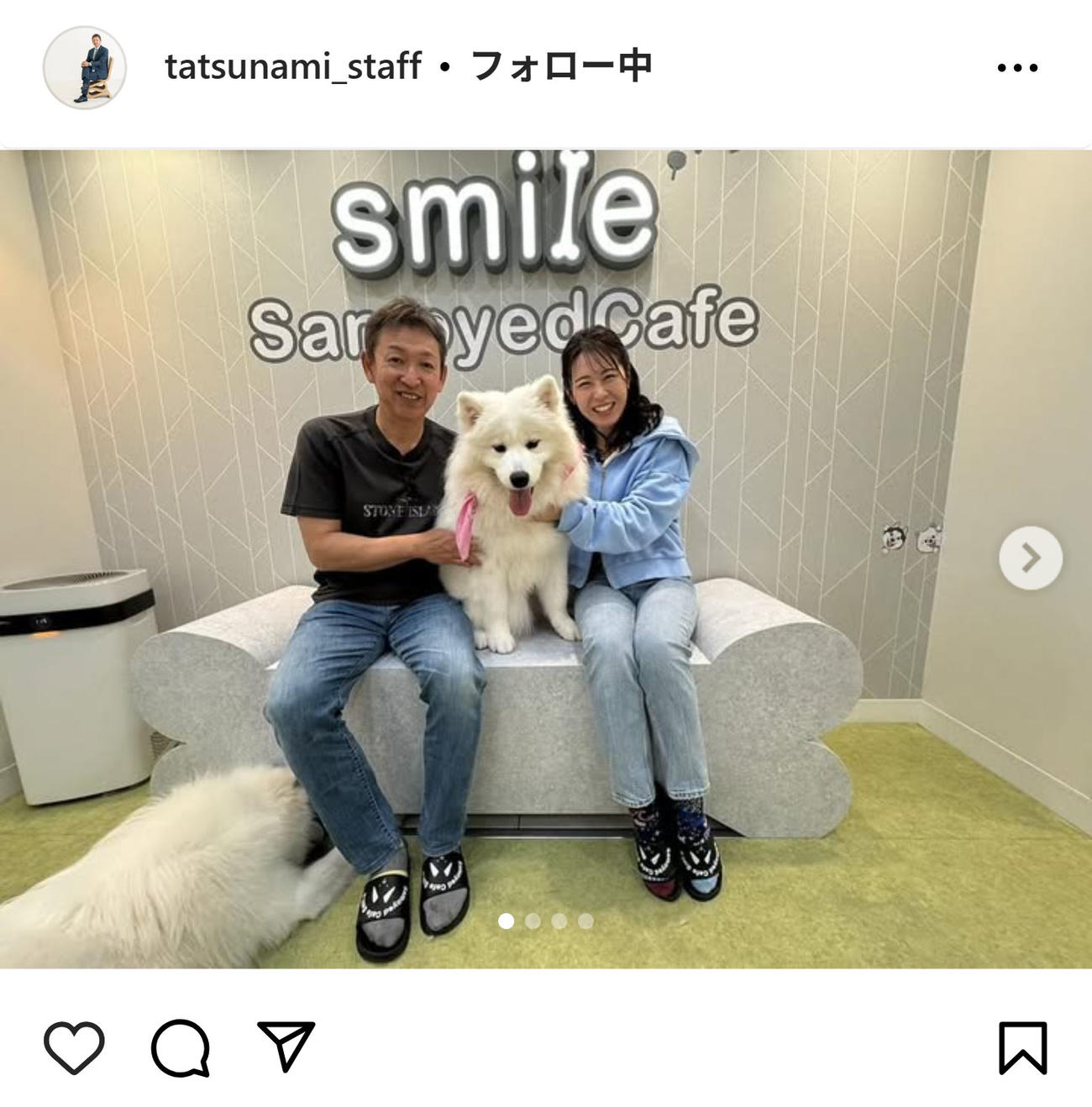 立浪和義氏のインスタグラムから