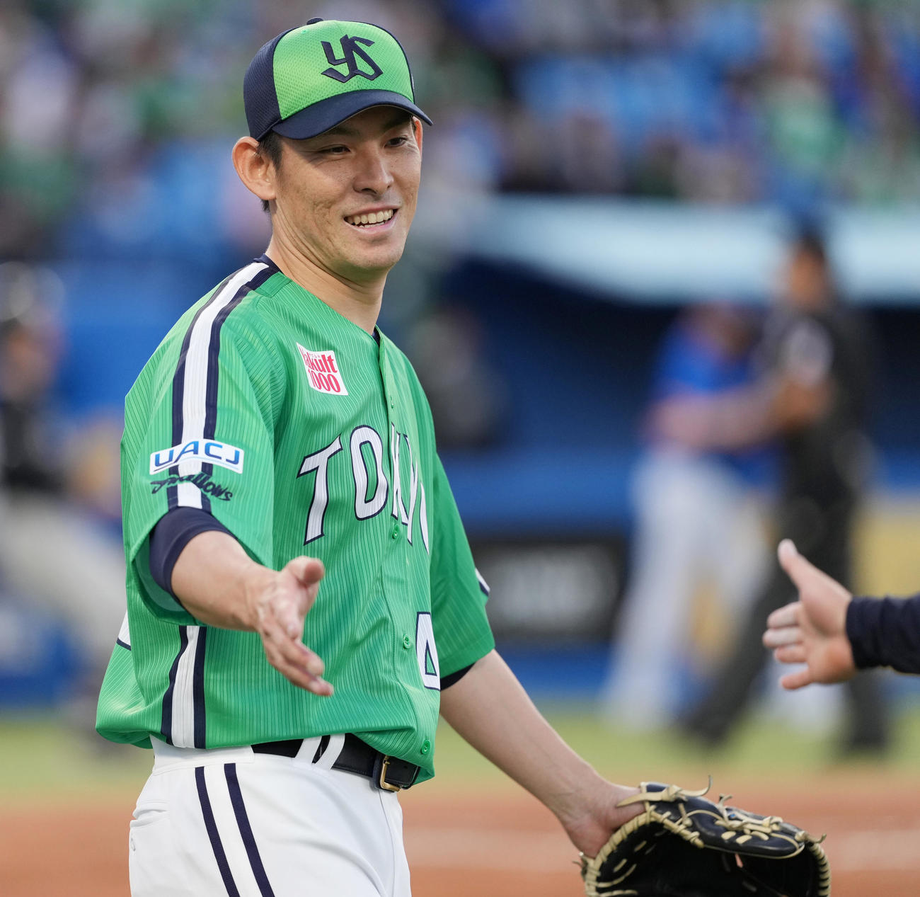 ヤクルト高梨（2025年5月1日撮影）