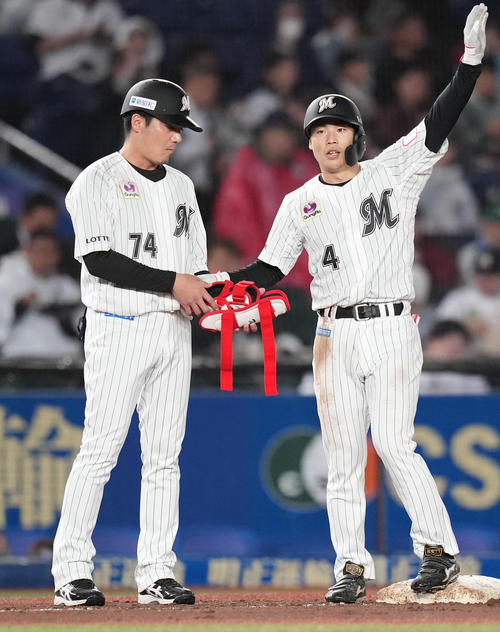 ロッテ】友杉篤輝がプロ初の三塁打含む猛打賞「思いきっていきました