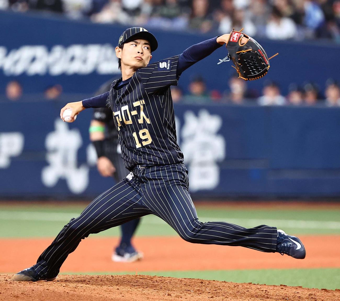 2025年5月6日、今季1軍で初登板したオリックス山岡泰輔