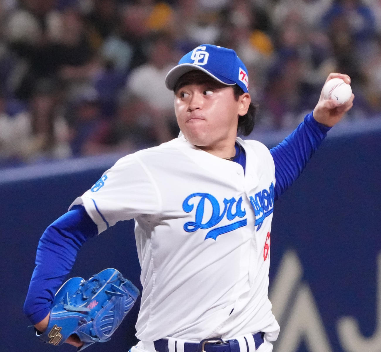 1日阪神戦でプロ初勝利を挙げた三浦瑞樹