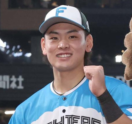 日本ハム野村佑希（2025年4月撮影）