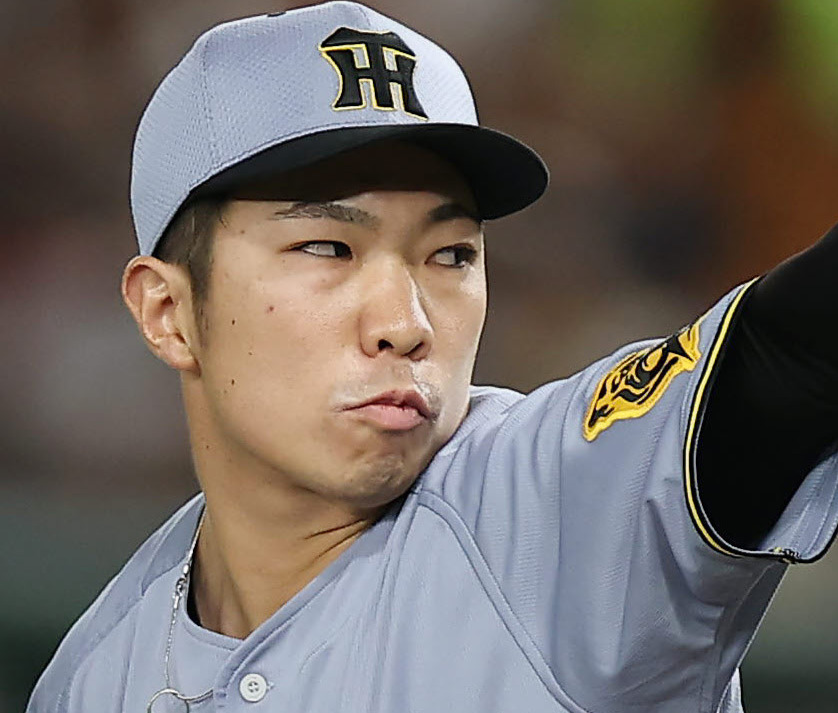 阪神石井大智（2025年4月撮影）