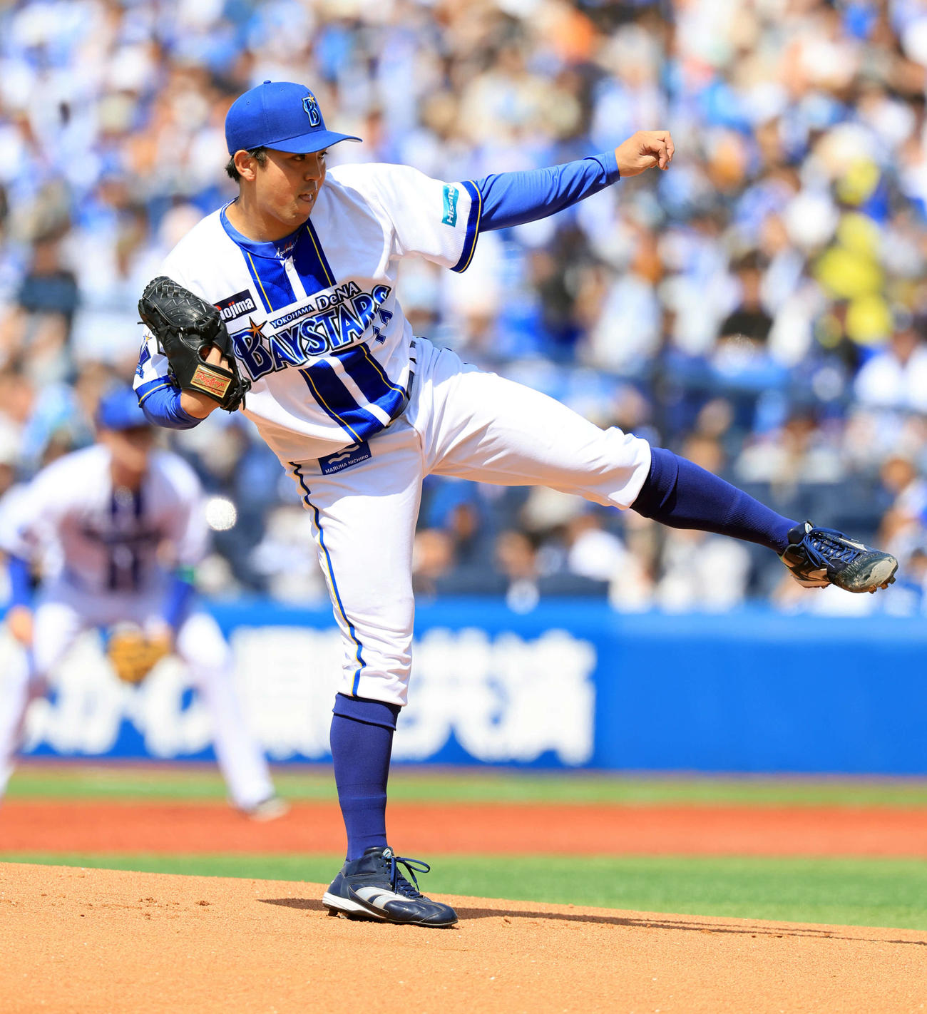 DeNA東克樹（2025年5月4日撮影）