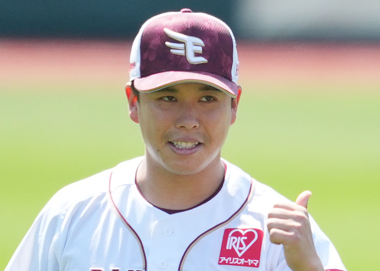 楽天藤井聖（2024年6月11日撮影）