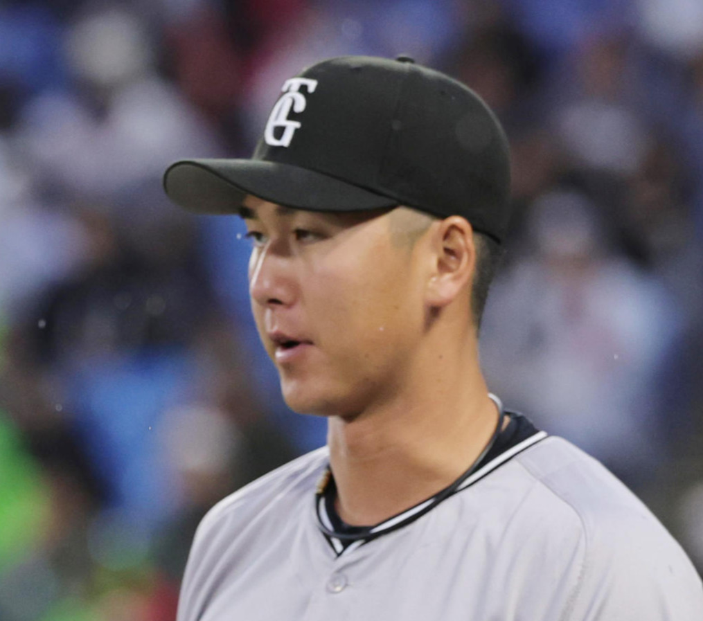 巨人秋広優人（2025年5月9日撮影）