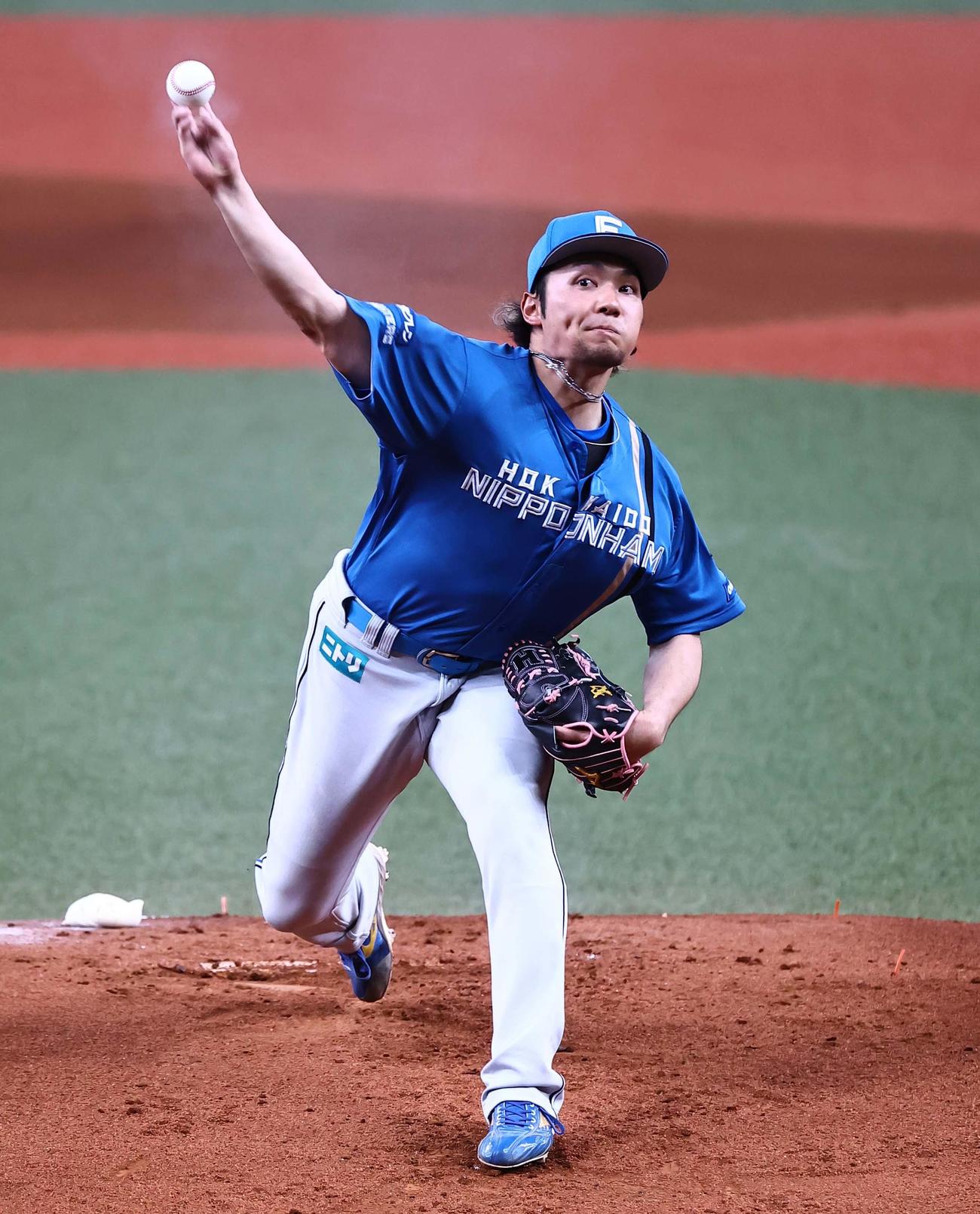 日本ハム伊藤大海（2025年5月6日撮影）