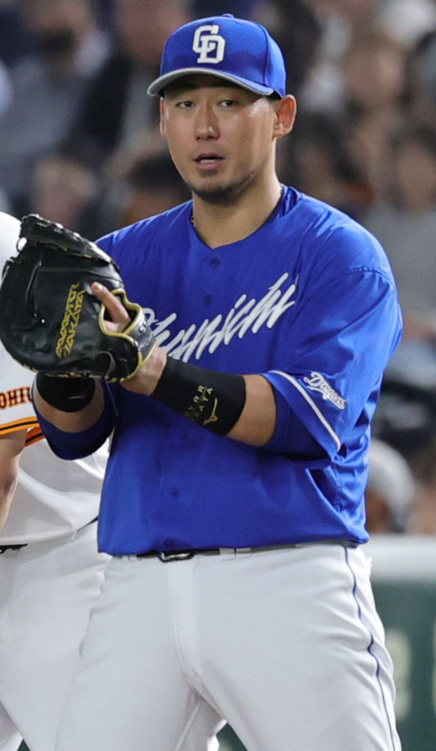 中日中田翔（2025年4月22日撮影）