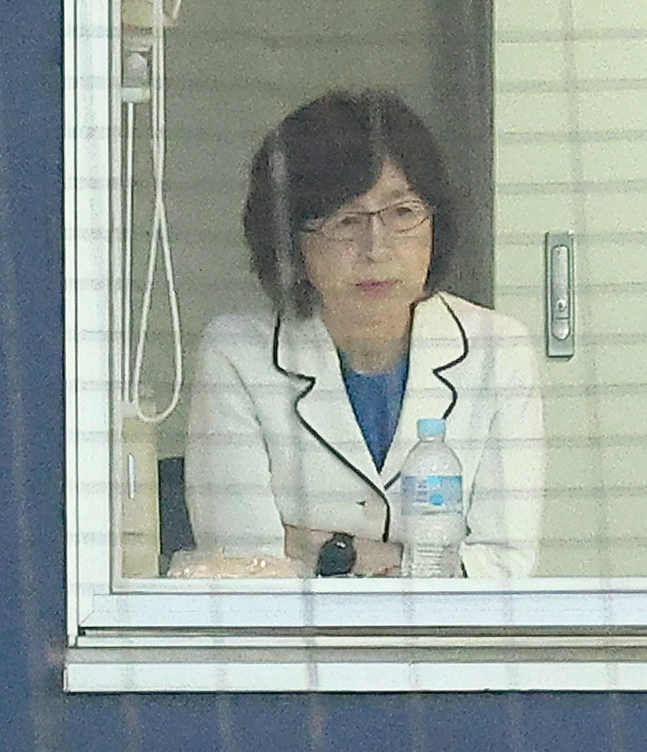 DeNA対阪神　試合を見守るDeNA南場オーナー（撮影・河田真司）