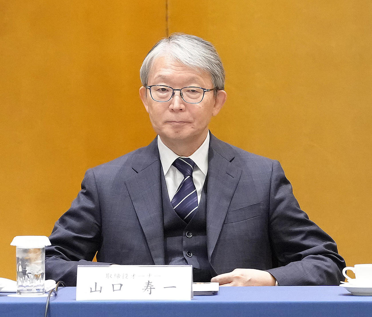 巨人山口オーナー（2025年1月17日撮影）