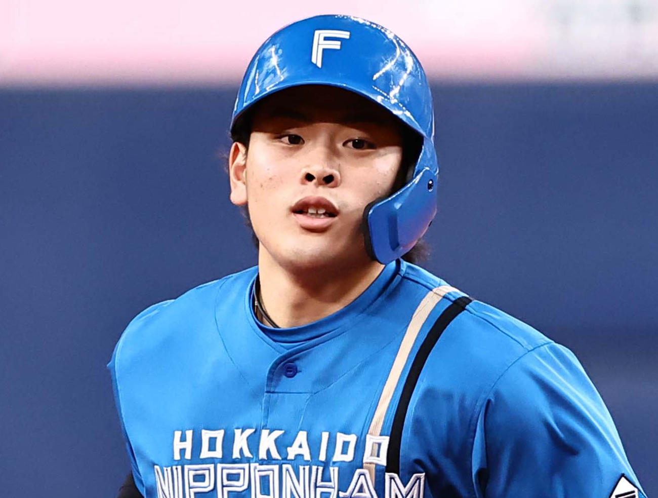 日本ハム野村佑希（2025年5月6日撮影）