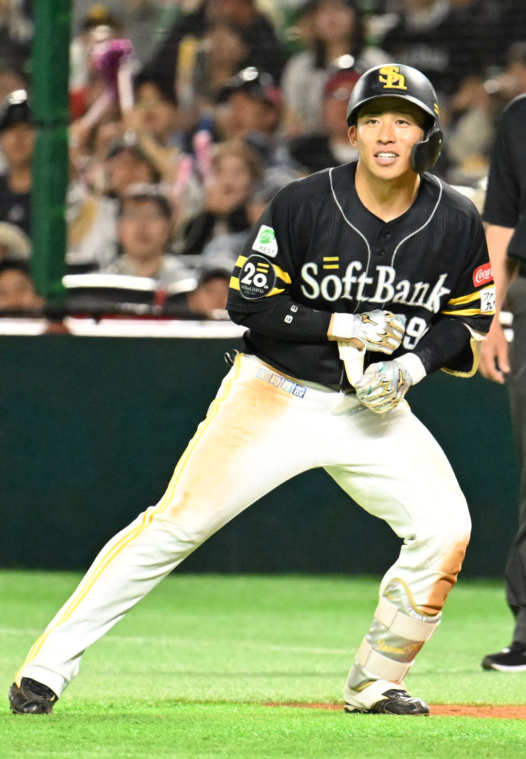 ソフトバンク野村勇（2025年5月4日撮影）