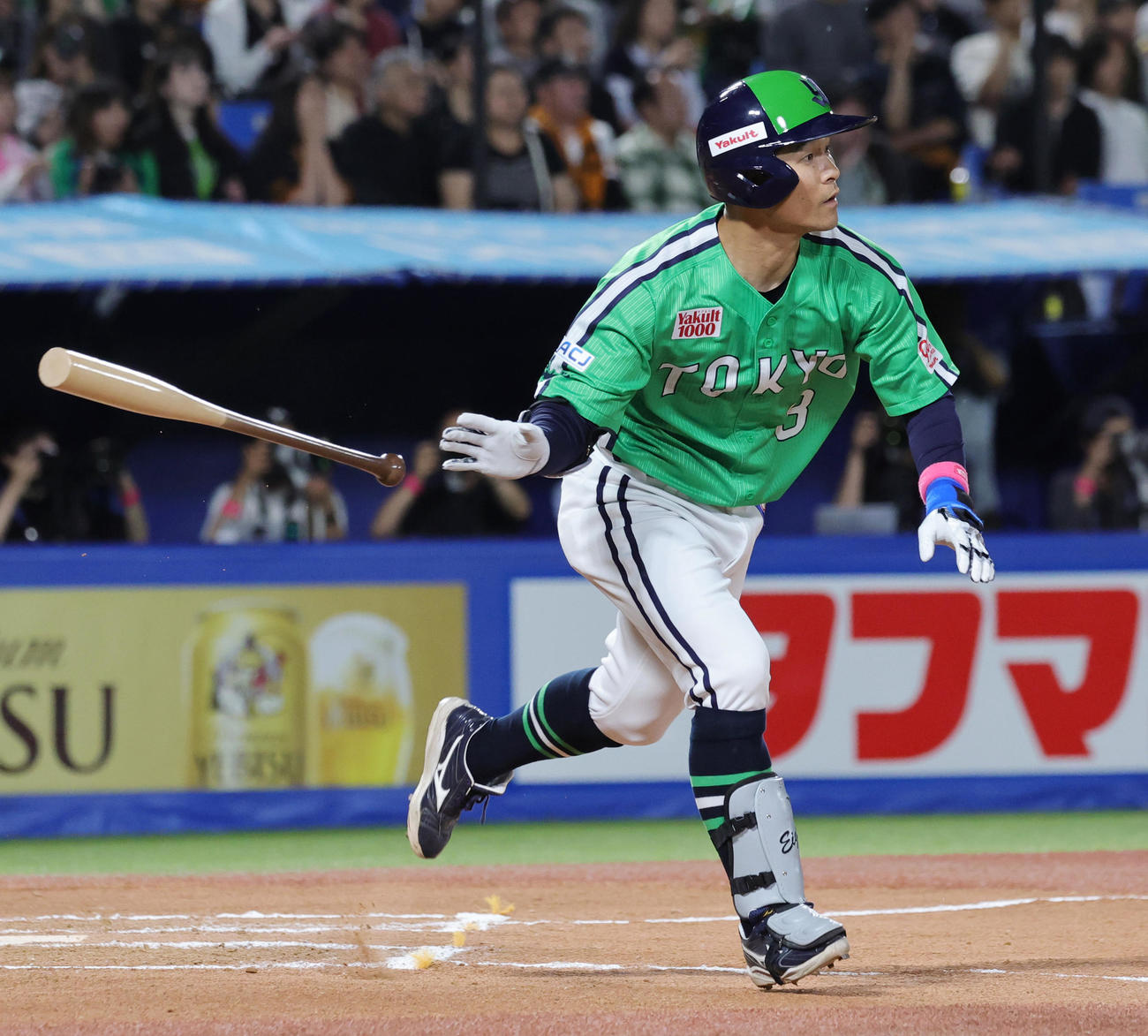 ヤクルト茂木栄五郎（2025年5月11日撮影）