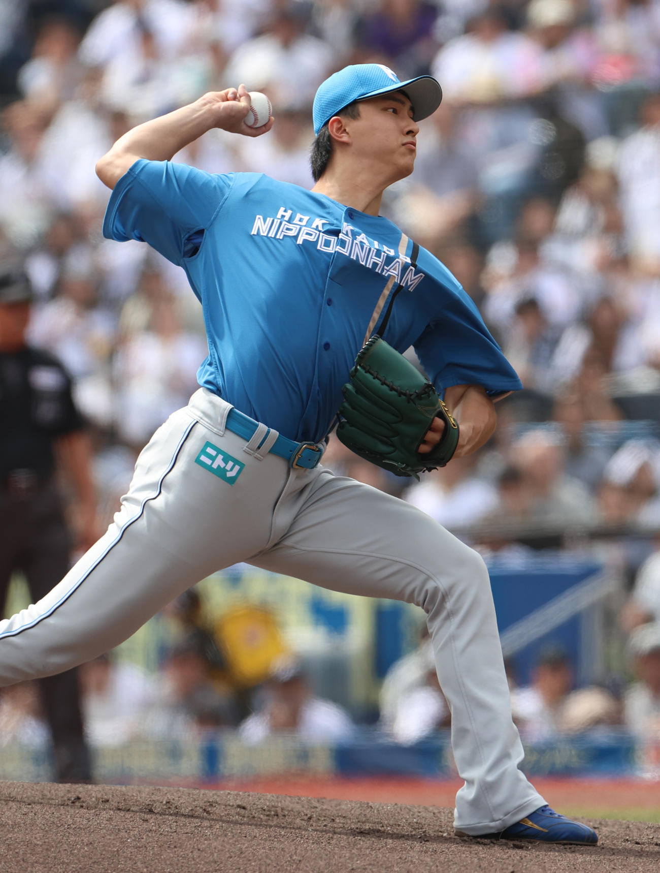 日本ハム達孝太（2025年5月18日撮影）
