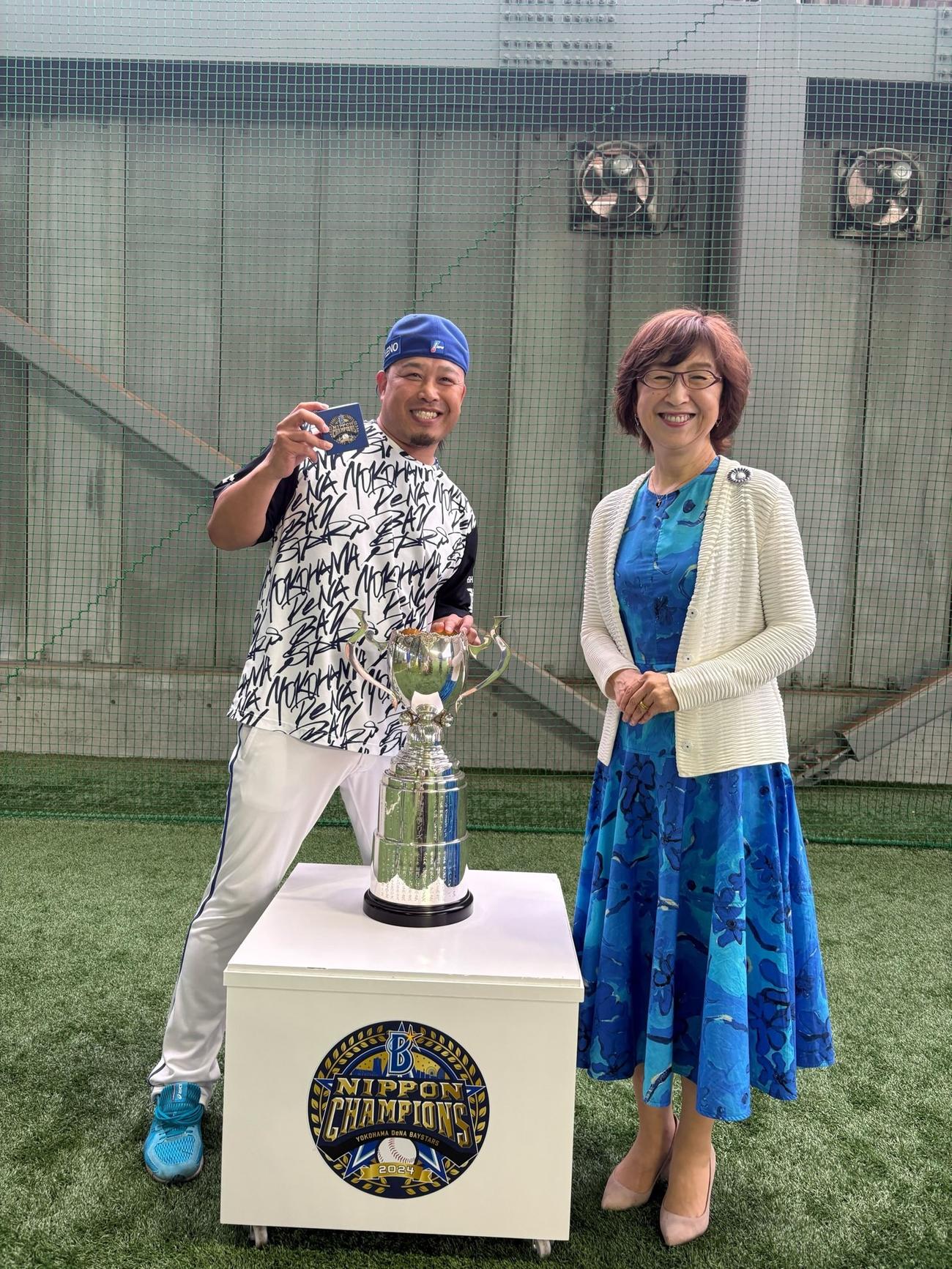 南場智子オーナーのXから