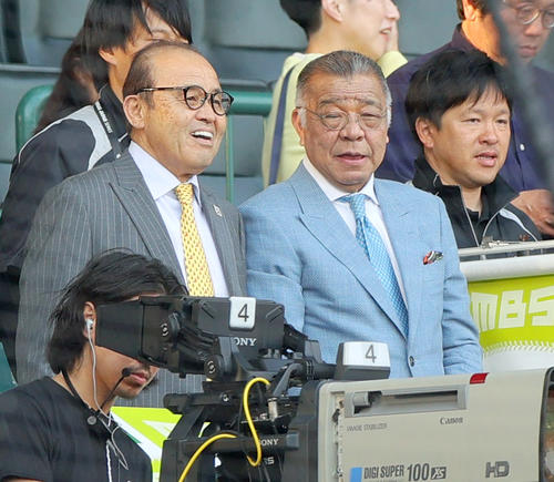 阪神】掛布雅之氏、岡田彰布氏と初ダブル解説に「仲が悪いんじゃない