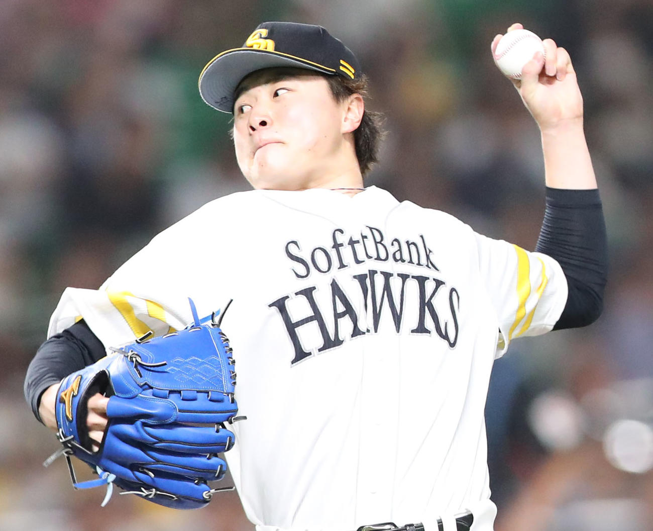 ソフトバンク前田純（2025年5月15日撮影）