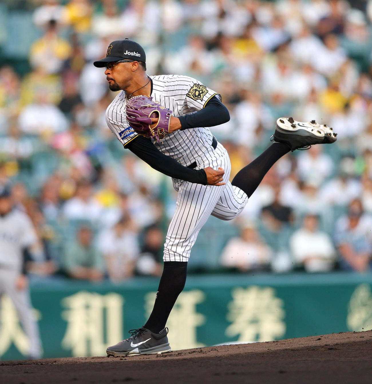 阪神対巨人　阪神先発のデュプランティエ（撮影・上山淳一）